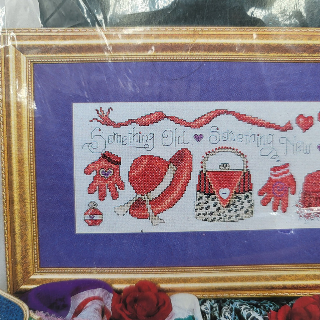Design Works A Touch of Red Counted Cross Stitch Kit 2318 Red Hat Society NEW
