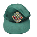 Vtg Fosters Special Bitter Hat Cap Snap Back Green Embroidered Patch Beer Mens