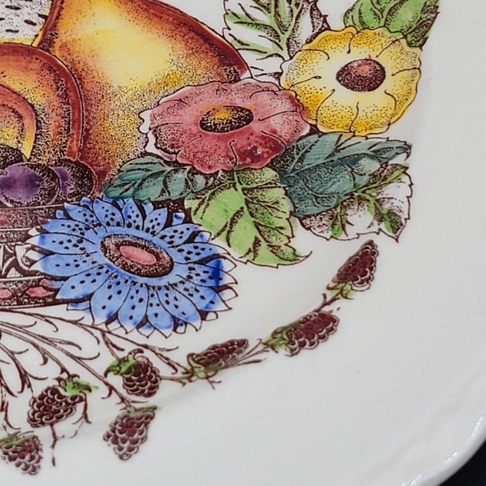 Vintage Vernon Kilns Fruitdale Dinner Plates Made In USA 9.5 in