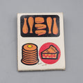 Vintage Wesson Oil Matchbook Advertising Food MCM