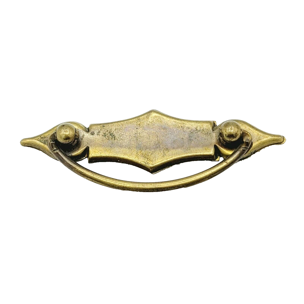 Vintage Steel Drawer Pull Salvage Hardware SINGLE ONLY 2.5 in (H0025)