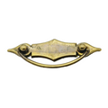 Vintage Steel Drawer Pull Salvage Hardware SINGLE ONLY 2.5 in (H0025)