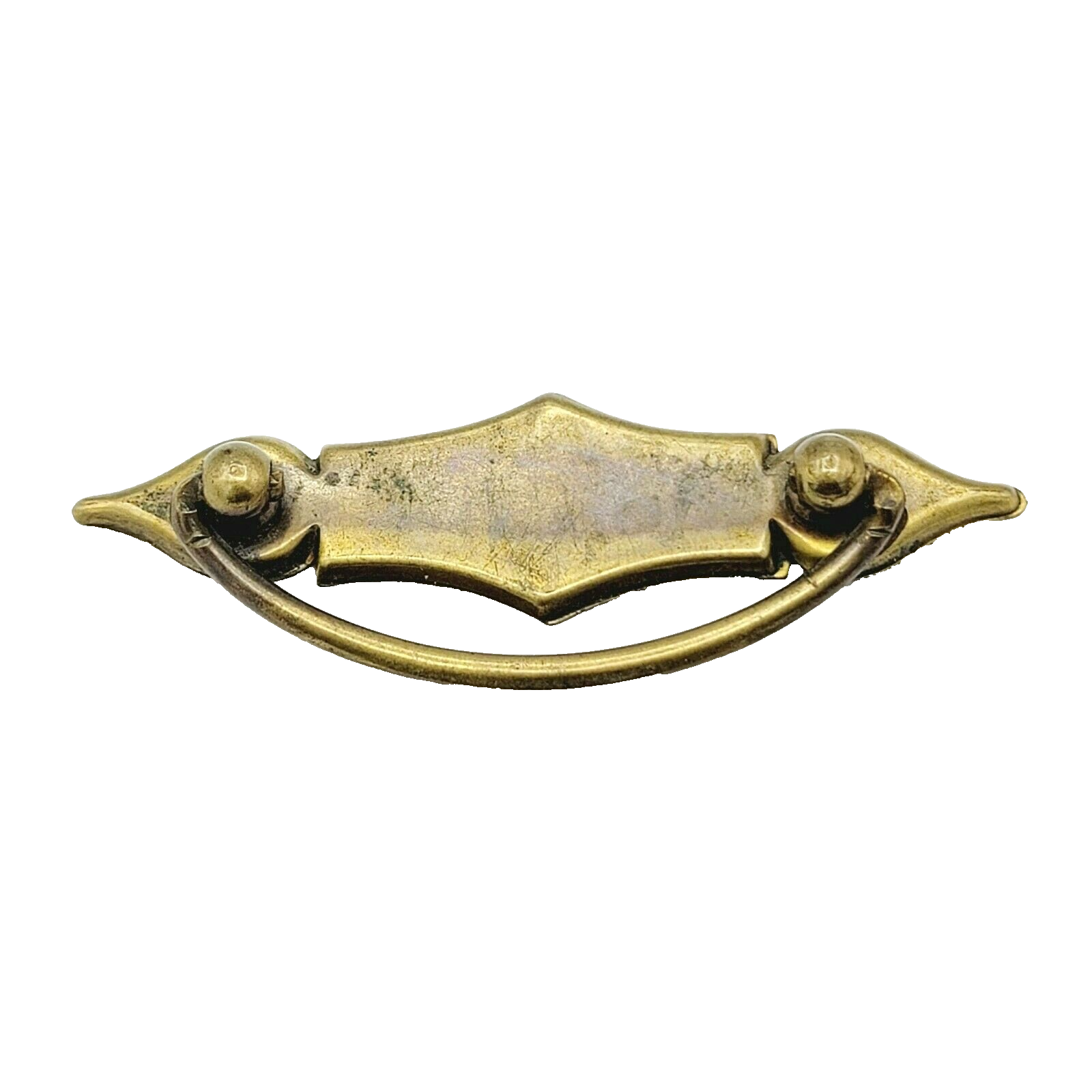 Vintage Steel Drawer Pull Salvage Hardware SINGLE ONLY 2.5 in (H0025)