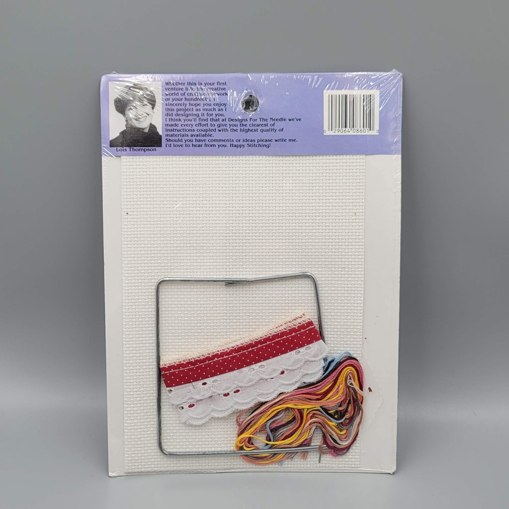 Trim N Wire 8601 Housework Is Unbearable 4 in Square Counted Cross Stitch Kit