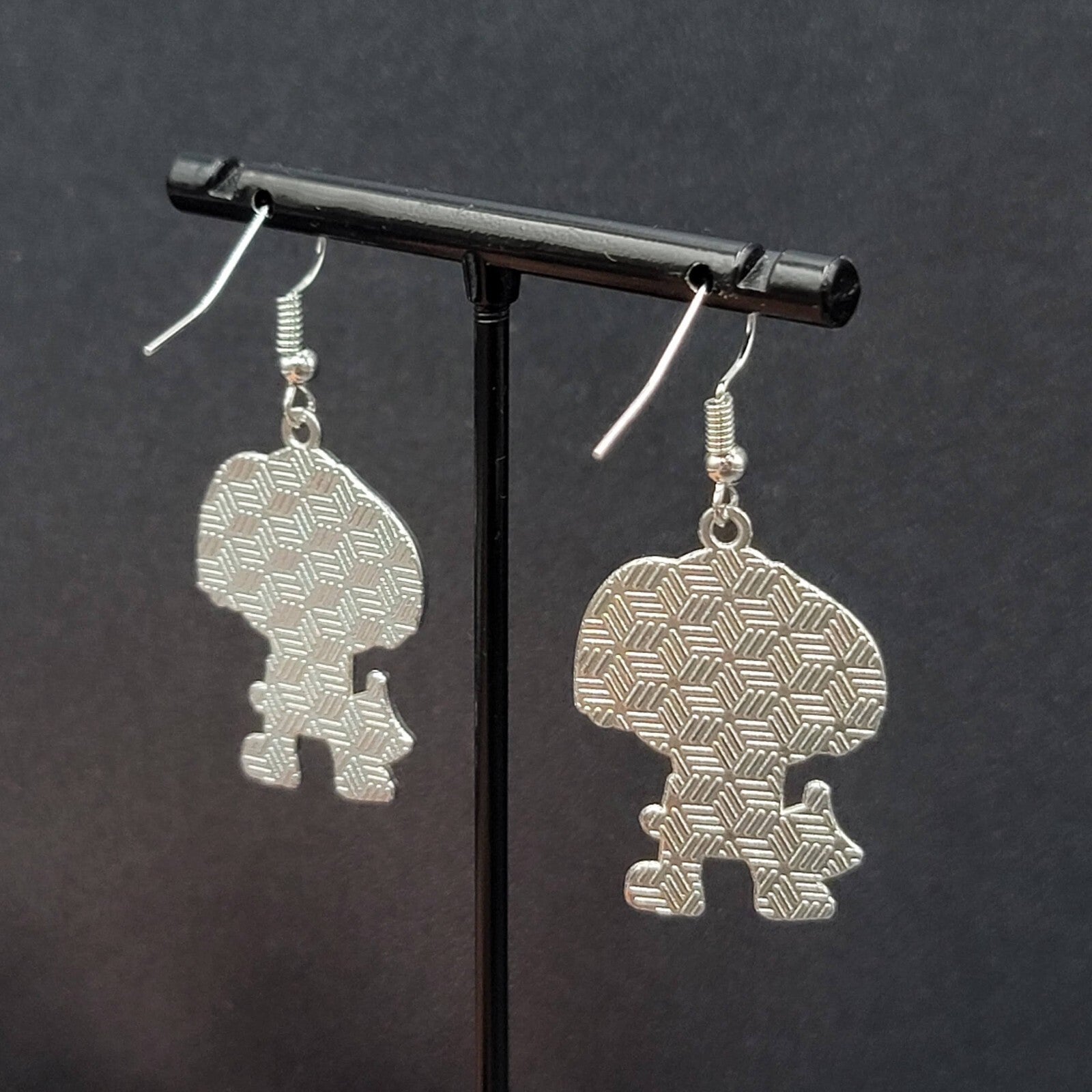 Jack Torrance Pierced Earrings Enamel The Shining Horror Movie Dangle 1.25" FS