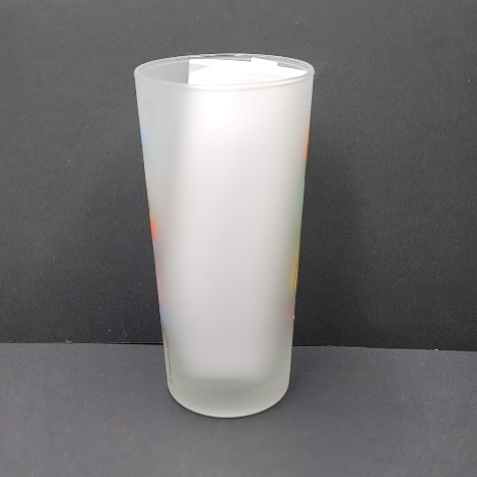 Cat Studio Geography New Jersey Frosted Drinking Glass Tumbler 6"