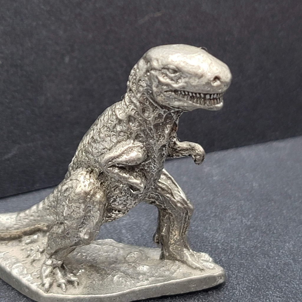 Grenadier Pewter Tyrannosaurus Rex T Rex Jurassic Dinosaur Mini Figurine 2"