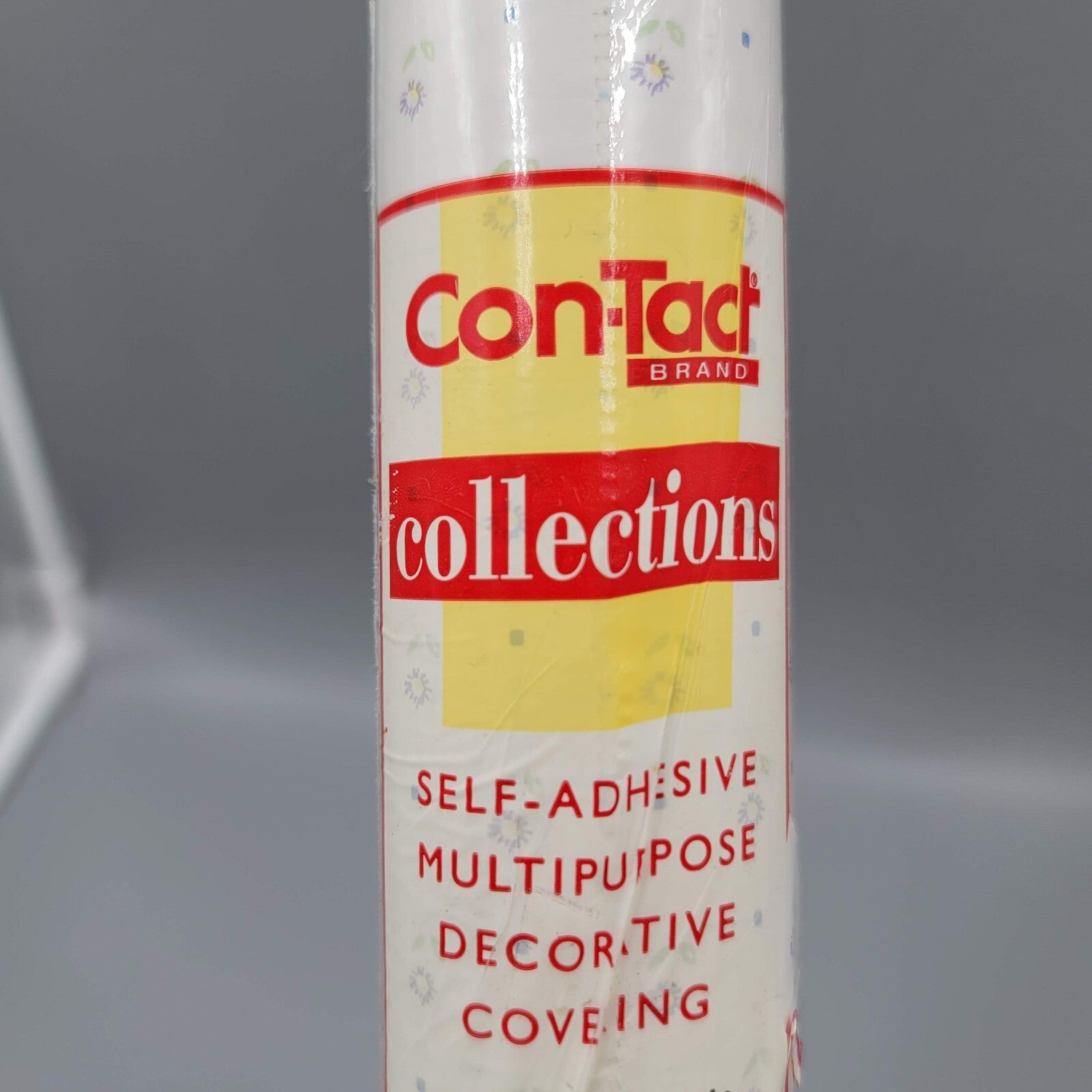 Vintage Contact Paper Collections 24 Ft x 18 in Roll NOS Purple Daisy