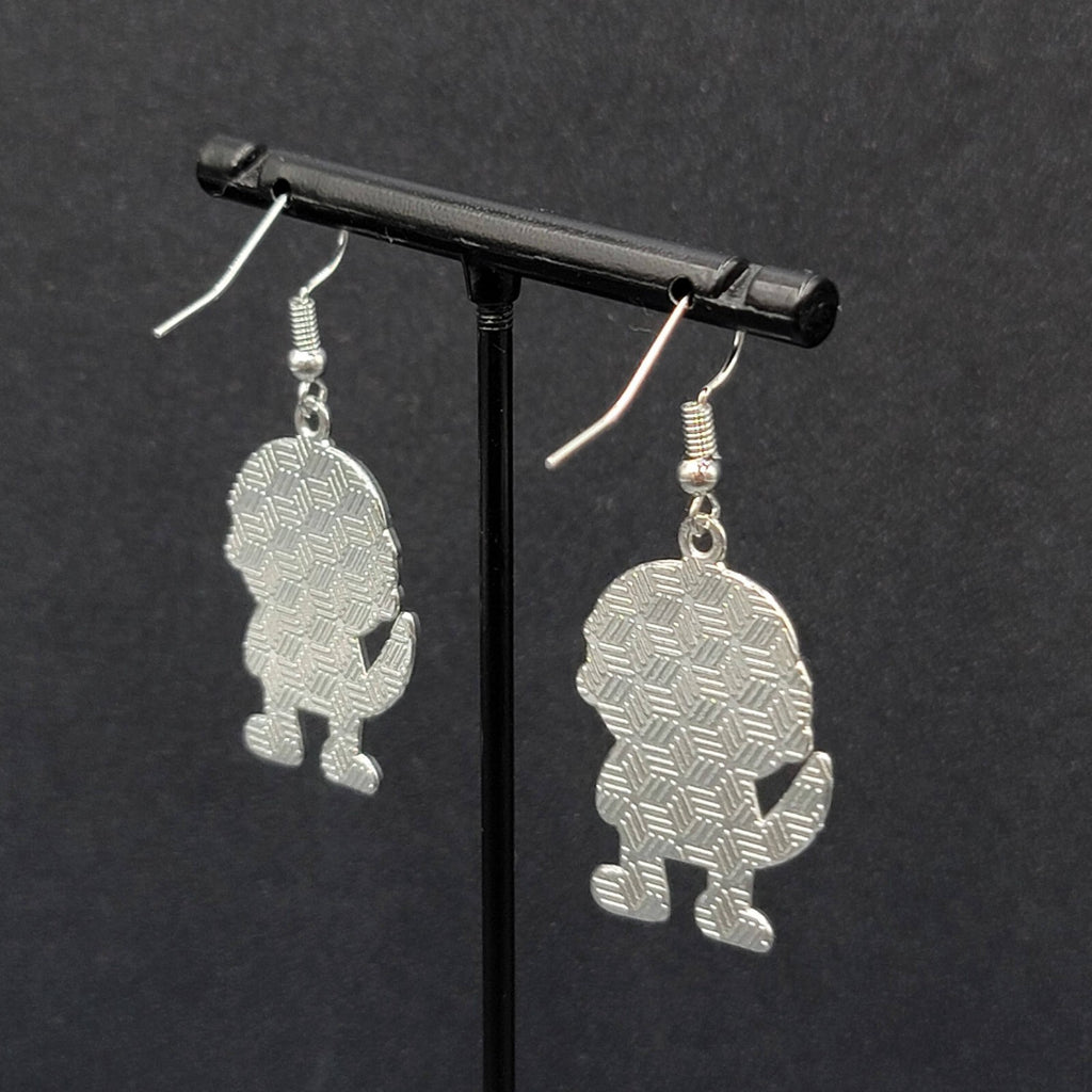 Jason Voorhees Pierced Earrings Enamel Friday the 13th Horror Movie  1.25" FS