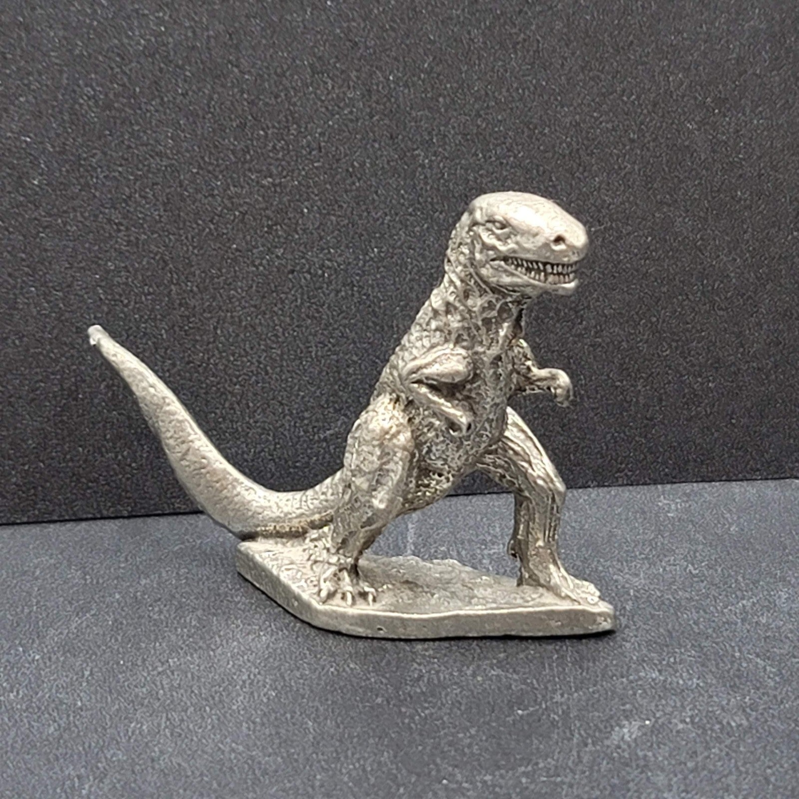 Grenadier Pewter Tyrannosaurus Rex T Rex Jurassic Dinosaur Mini Figurine 2"