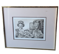 Vtg Dale Bradley The Examination Signed Pediatrician Doctor Nurse 93/275 1985
