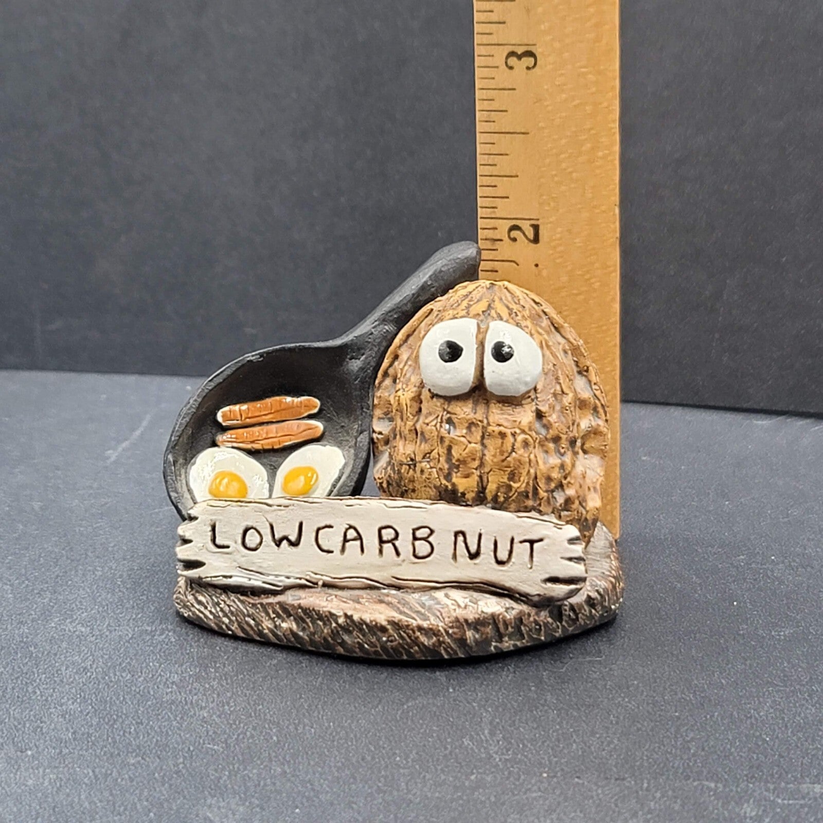 Shade Tree Creations Bill Vernon Low Carb Nut Figurine 2 in