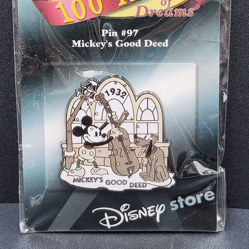 DISNEY Trading Pin 100 Years of Dreams MICKEY'S GOOD DEED Pin #97 New