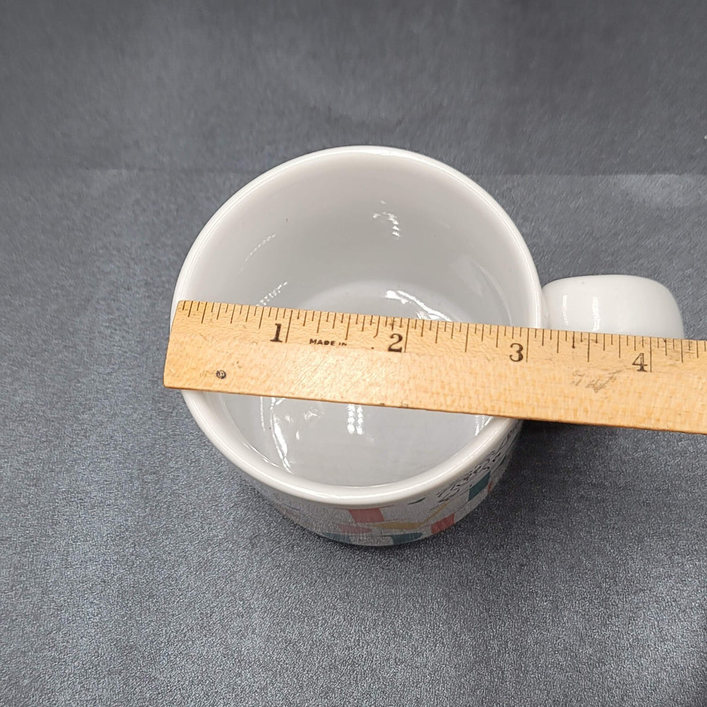 Vintage I Love You Hearts Coffee Mug Tea Cup Ceramic Designers Collection