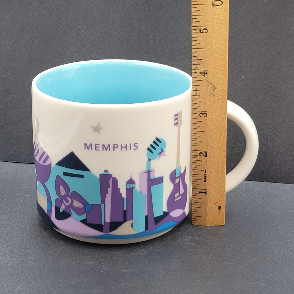 Starbucks You Are Here Memphis Tennessee Collectible Ceramic Coffee Mug Tea Cup