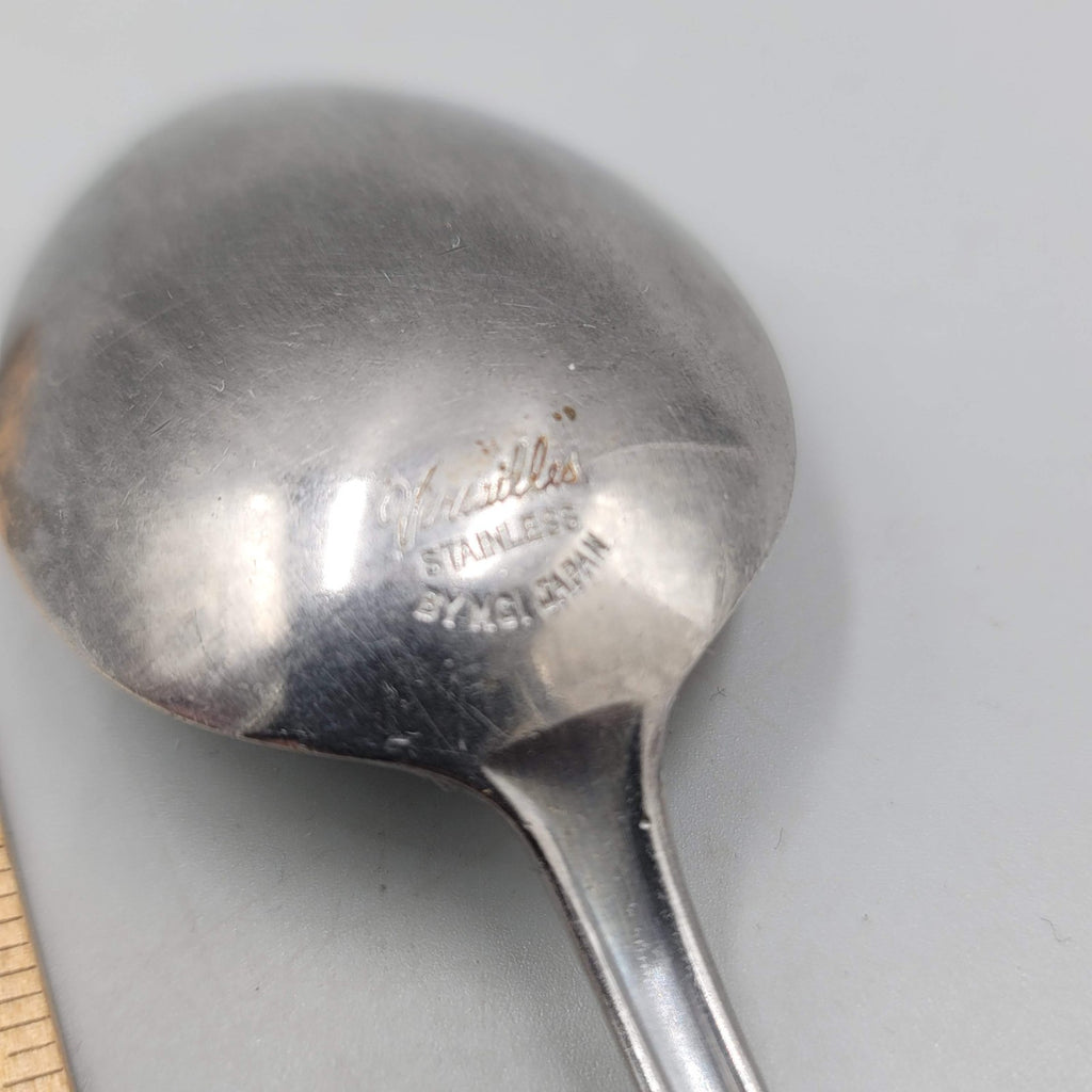 Versailles Spoon Stainless by MSI Japan Flatware Vintage MCM Single 8 in ROSE