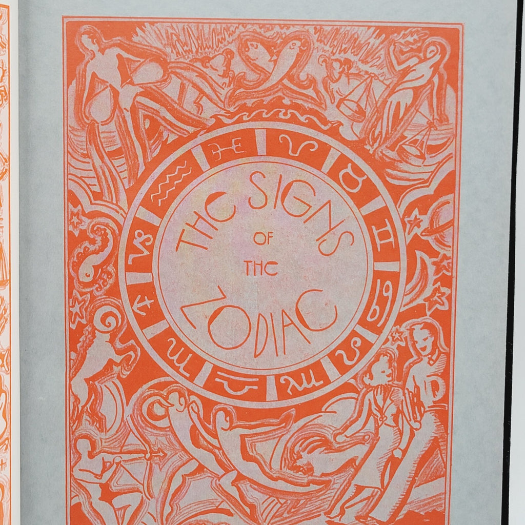 VINTAGE 1937 SOUTH HIGH SCHOOL YEARBOOK SIGNS OF THE ZODIAC