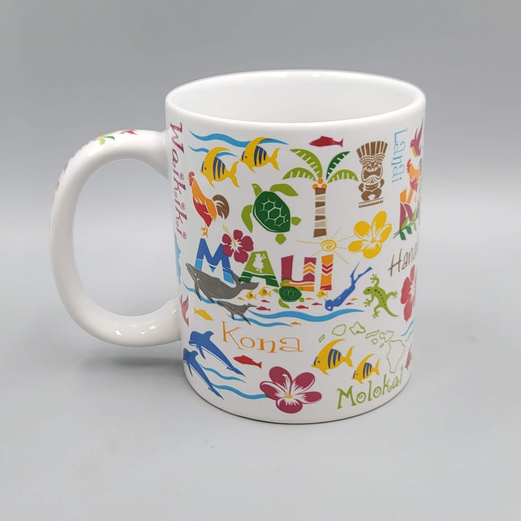 Island Heritage Coffee Mug Hawaiian Adventures Hawaii 2015 EUC