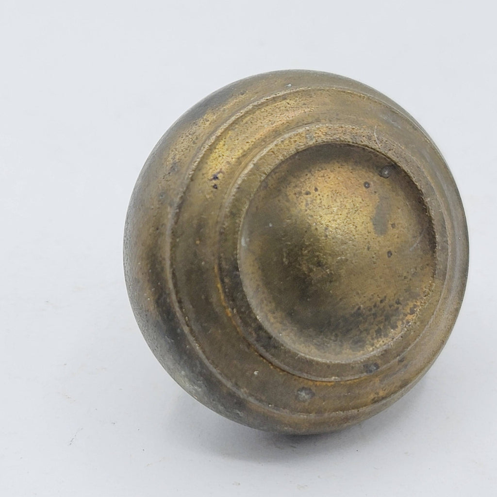 Single Vintage Cast Iron Door Knob Reclaimed Salvage 2.25"  D41