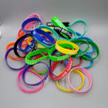 LOT of 40 Happy Birthday Wristbands Bright Colors