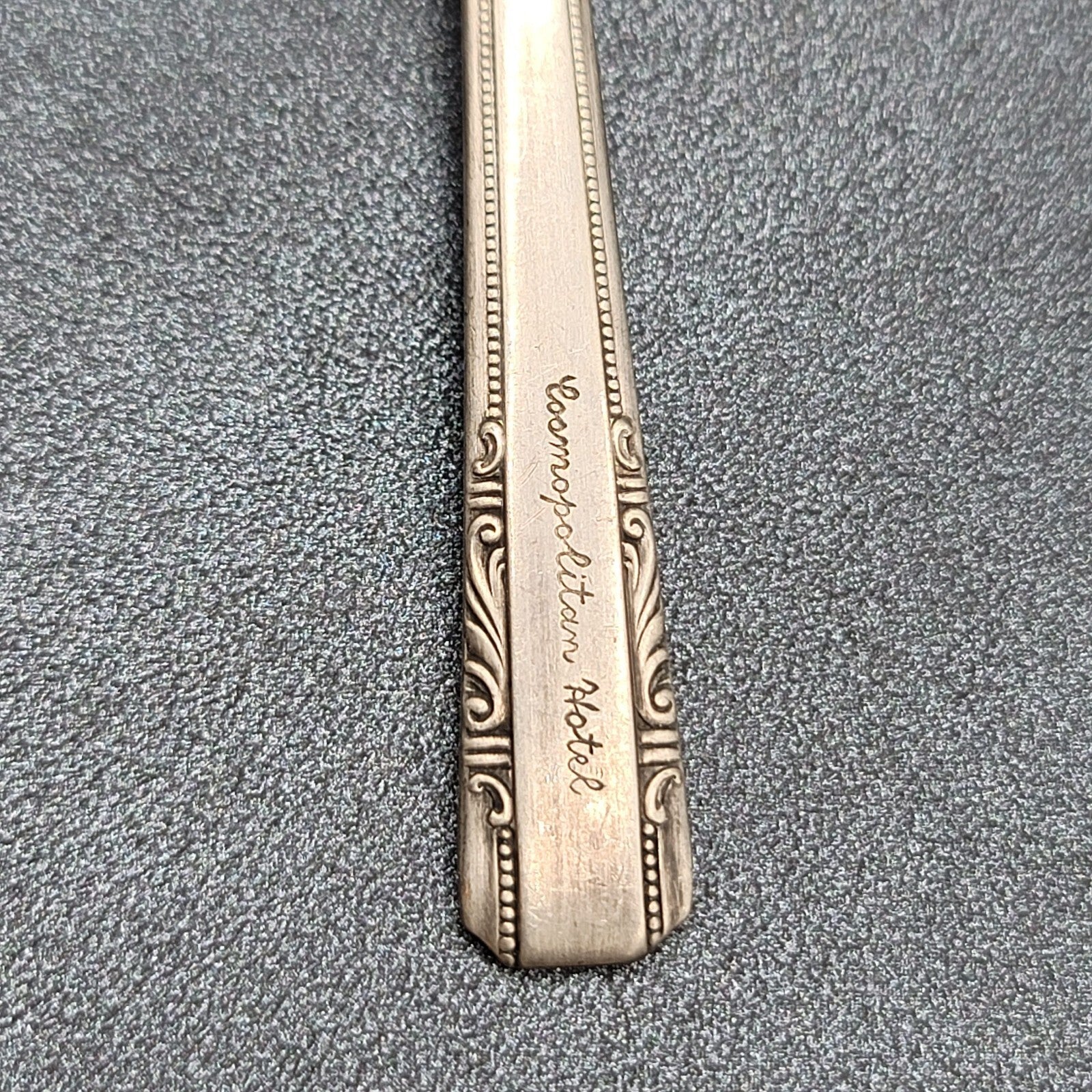 Vintage Wallace Plate Cosmopolitan Hotel Hors dOeuvre Fork 5.5"