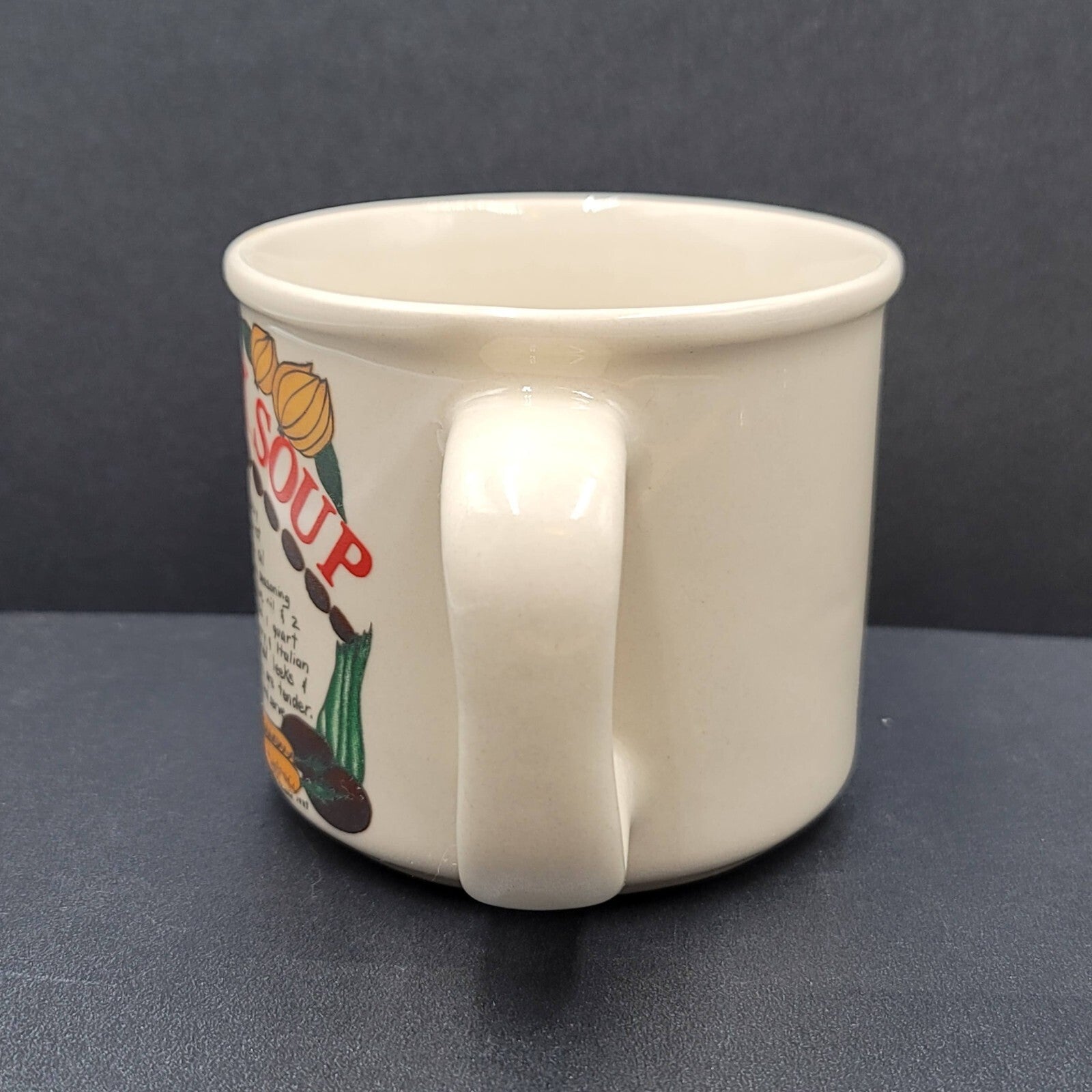 Westwood Stoneware Coffee Mug Recipe Potato Leek Soup Campbell Soup Cup
