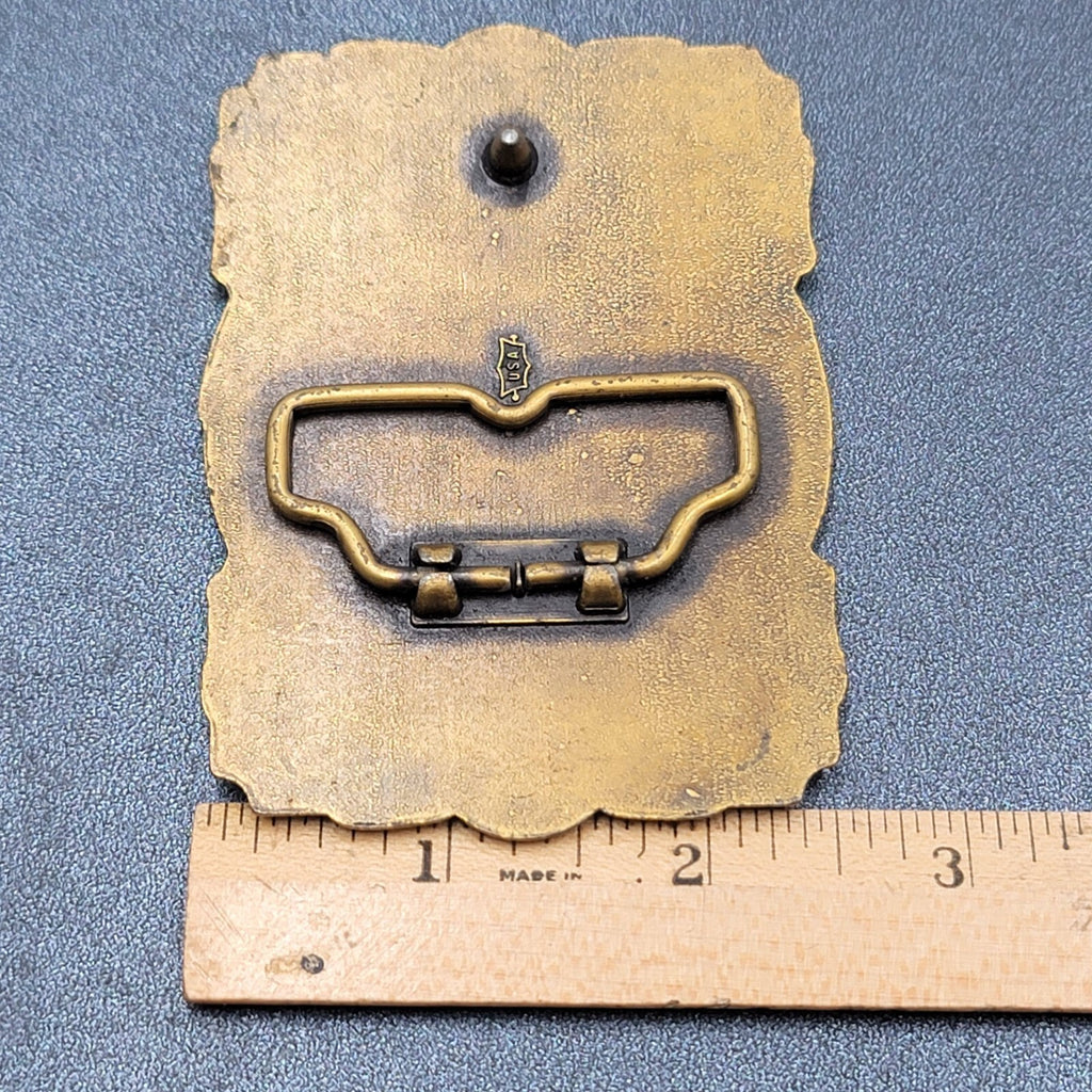 Vintage New York Mills VFW AUX Honor Centennial 1884-1984 100 Year Belt Buckle