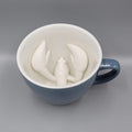Creature Cups Featuring Lobster Ceramic Coffee Mug Cup Blue/Gray
