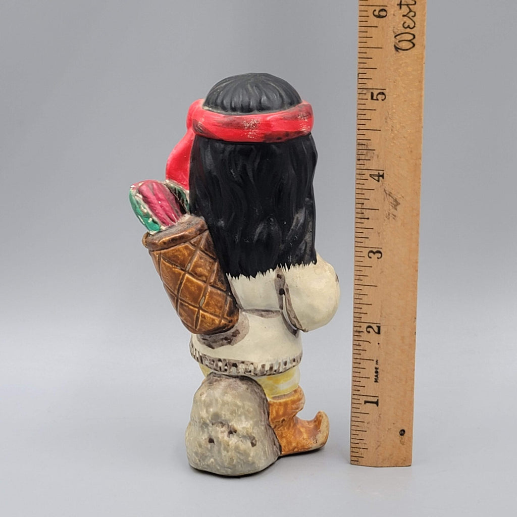 Vintage Ted Degrazia MY FIRST ARROW Ceramic Figurine 5 in Japan