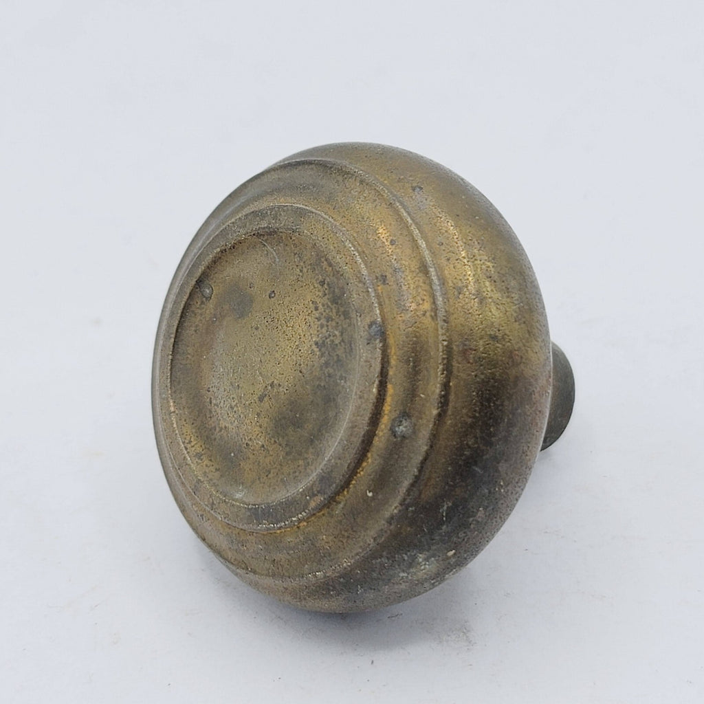 Single Vintage Cast Iron Door Knob Reclaimed Salvage 2.25"  D41