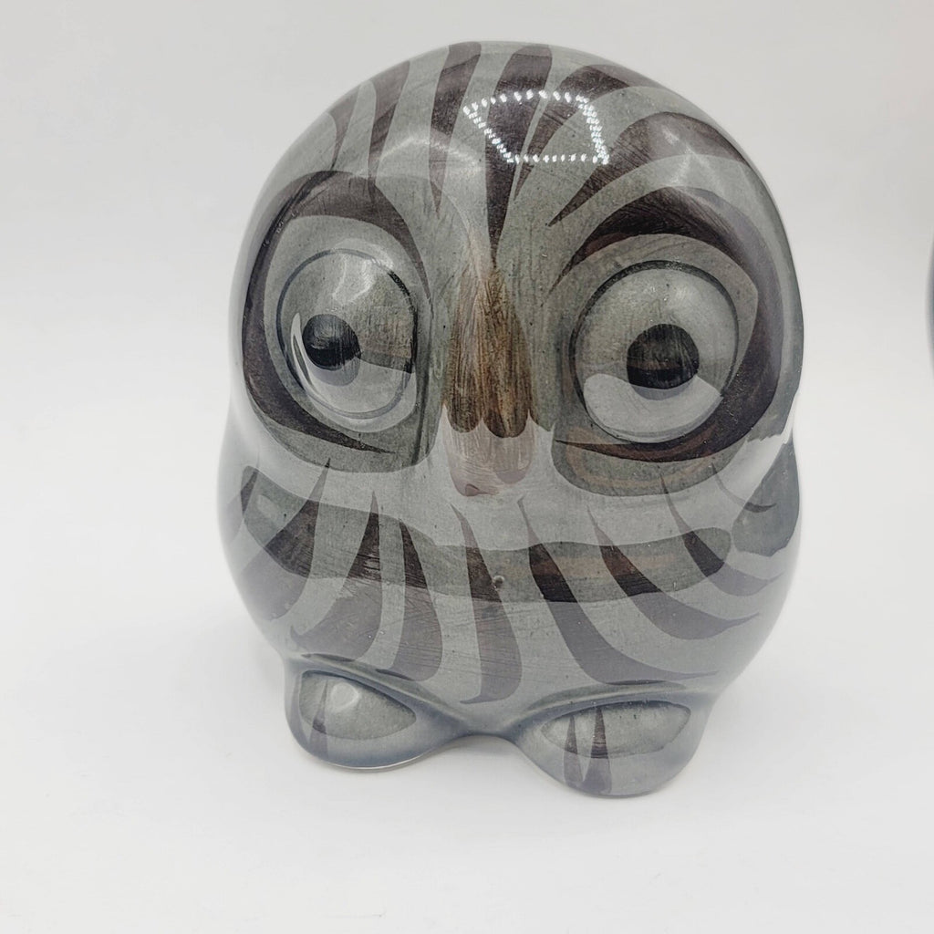 Vintage Ceramic Owl Figurine Collectible Mexico 5 in Ceramic
