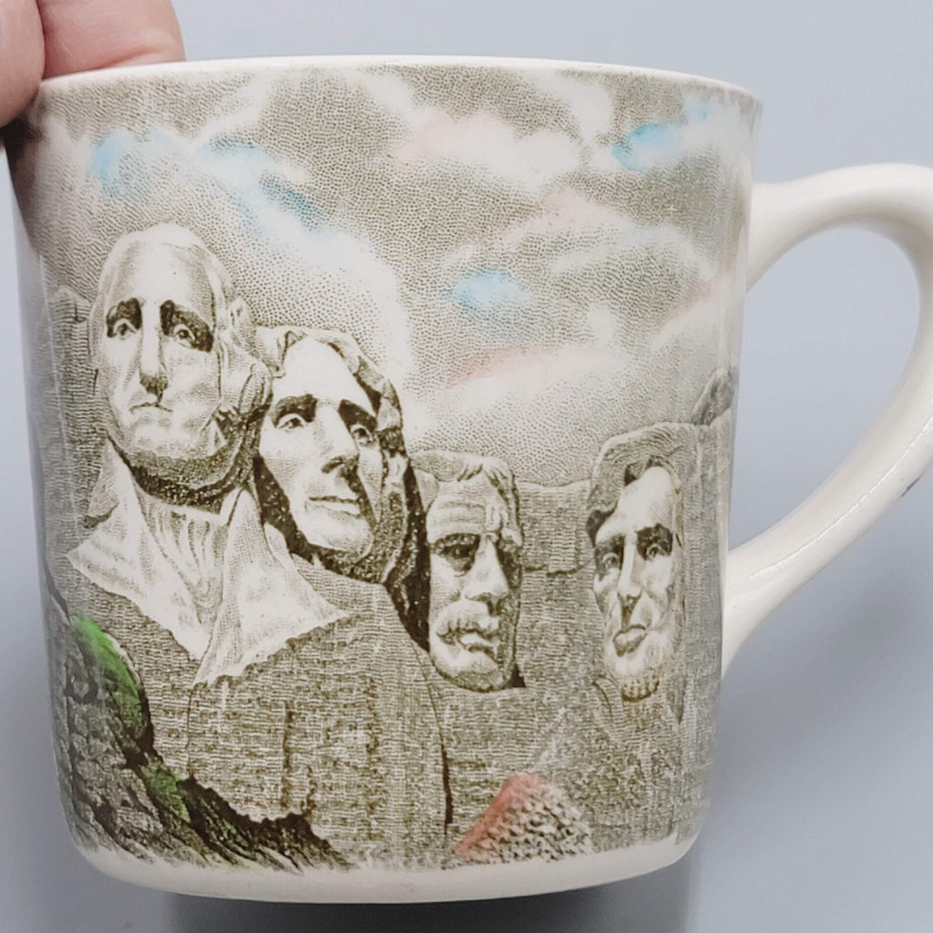 Johnson Brothers Mt Rushmore Mug Black Hills Sunset Supply South Dakota England