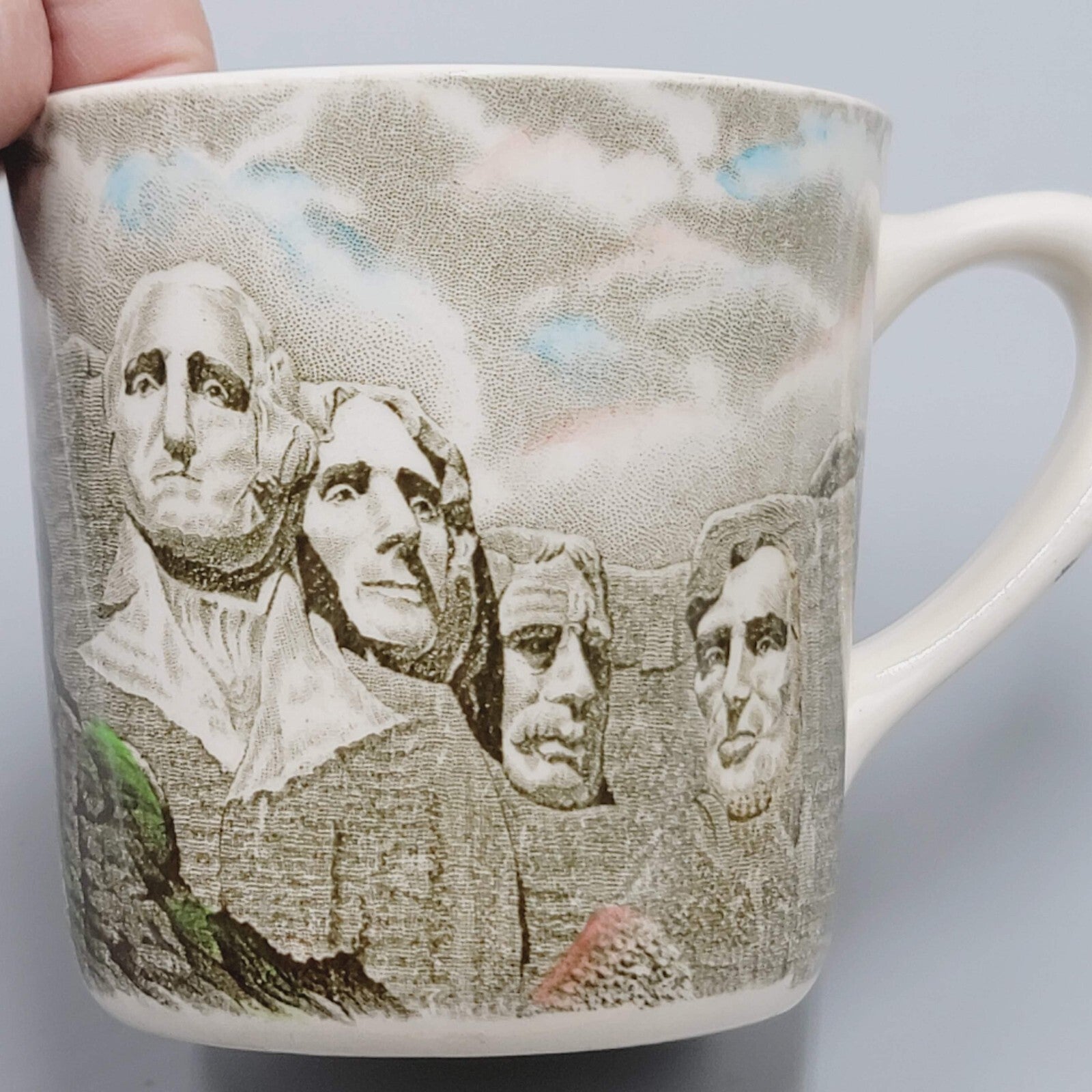 Johnson Brothers Mt Rushmore Mug Black Hills Sunset Supply South Dakota England