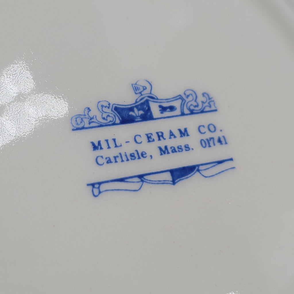 Vintage VFP 206 HAWKEYES US NAVY Reserve CRUSADER Ceramic Ashtray 5.5 in