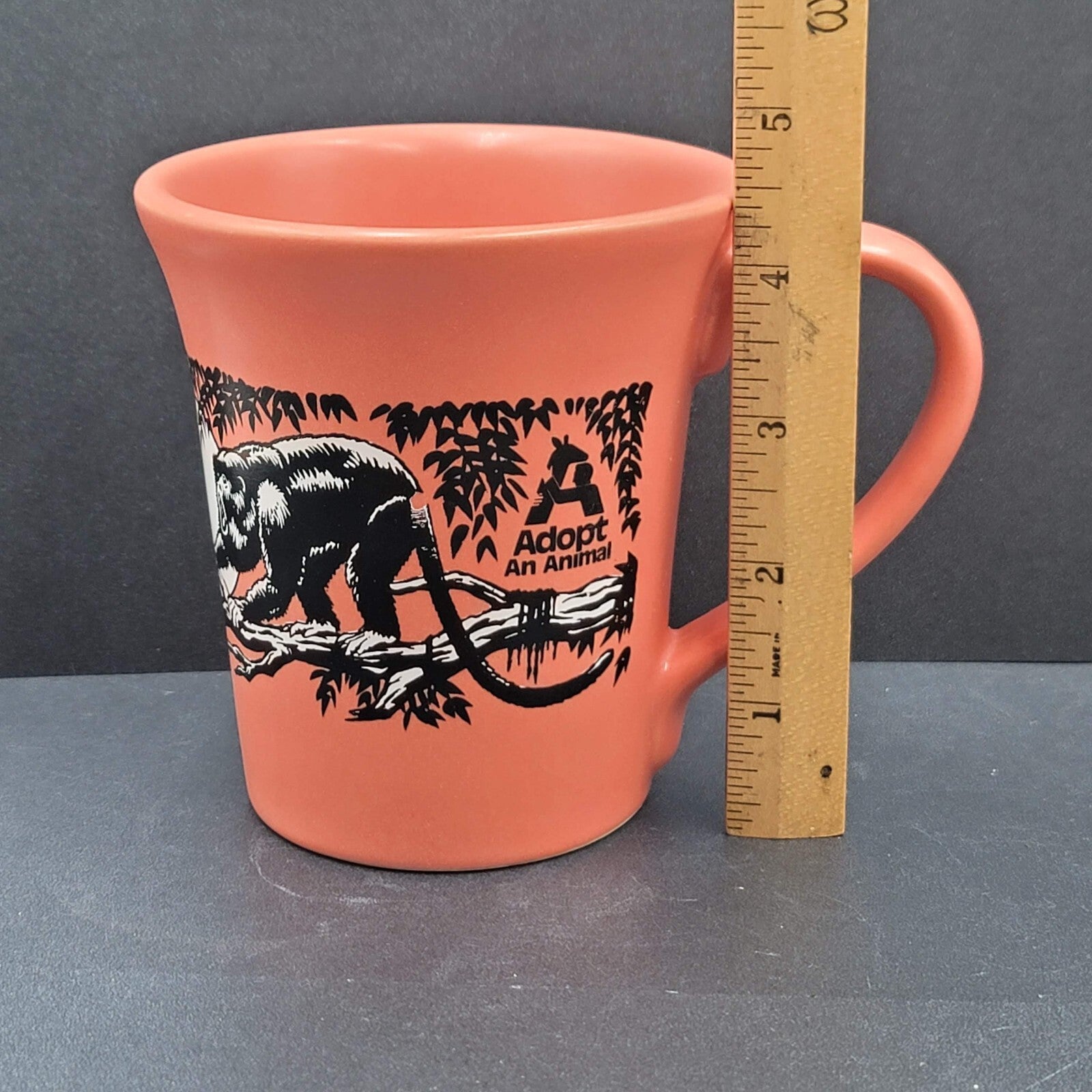 Denver Zoo Coffee Mug Pink Howler Monkey Adopt an Animal Colorado