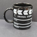 Universal Studios Coffee Mug Cup Black White Clapperboard Design