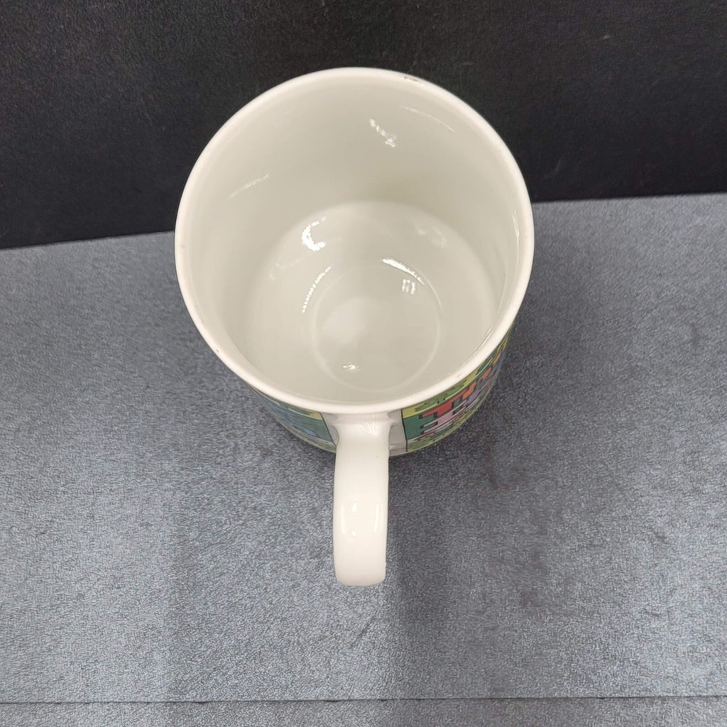 Vintage Courtney Davis Novelty Coffee Mug THINK IRISH Love N Stuff 1984 Enesco
