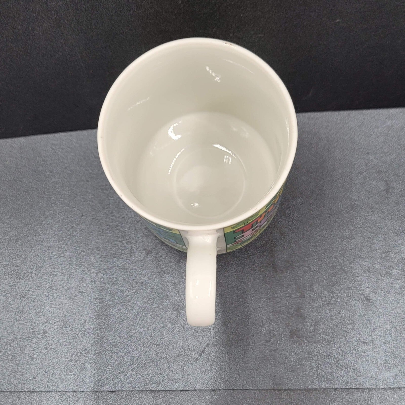 Vintage Courtney Davis Novelty Coffee Mug THINK IRISH Love N Stuff 1984 Enesco