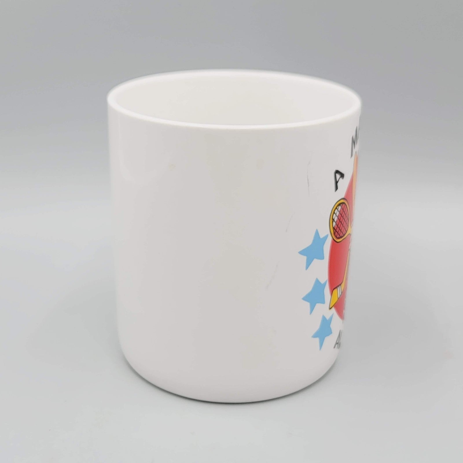 Vintage Funny Sports Coffee Mug A Man for all Seasons American Greetings Stonewa