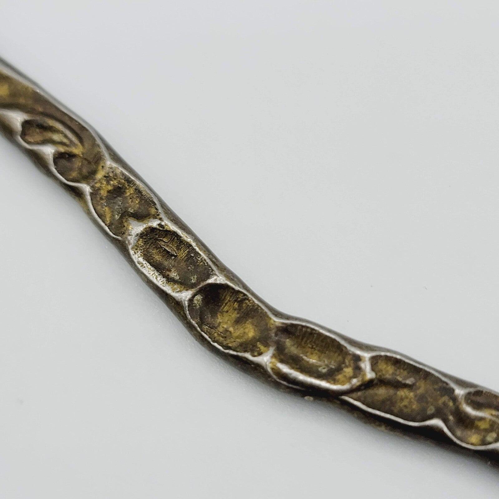 Vintage Single Ornate Bail Pull for 3" Pull Handle Replacement  Steel Gray