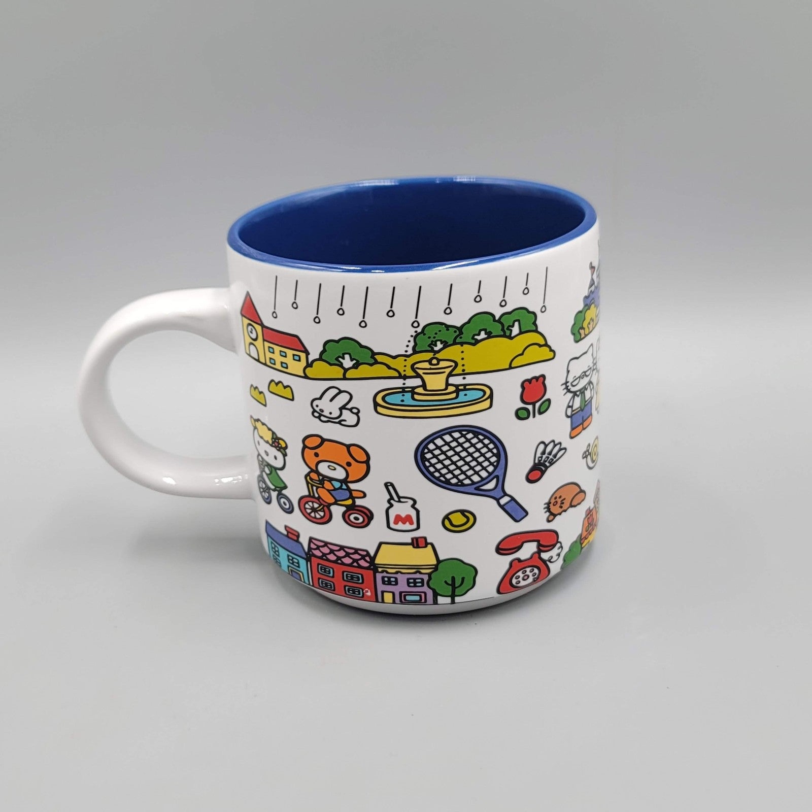 Hello Kitty Coffee Mug 13oz Ceramic Sanrio Tea Cup Kawaii Collectible