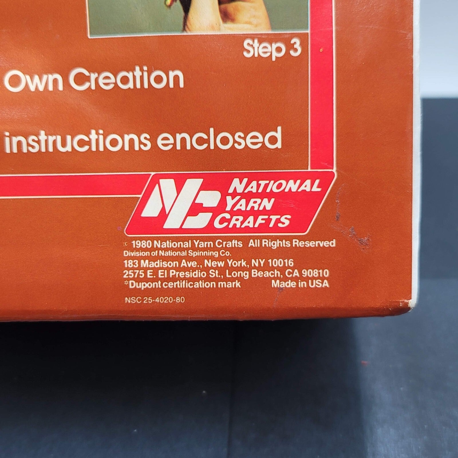 Vintage Lasetta Afghan Kit National Yarn Crafts NOS Fall Colors Complete Kit