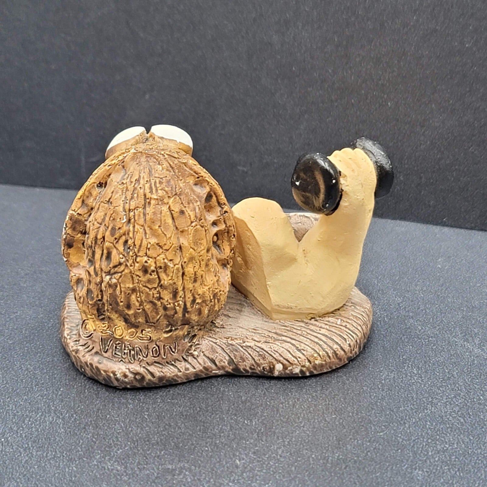Shade Tree Creations Bill Vernon Workout Nut Figurine 2 in