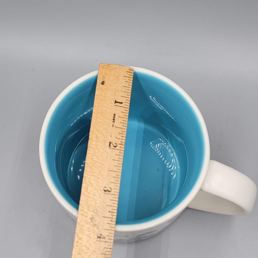 Starbucks Mug You Are Here Collection Memphis Skyline Blue Ceramic Coffee Cup