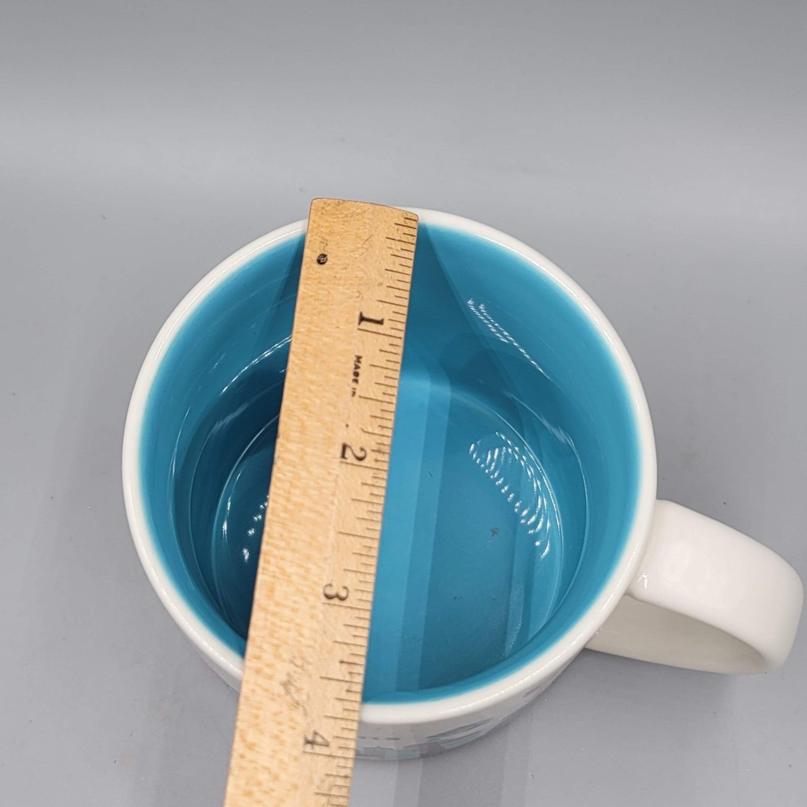 Starbucks Mug You Are Here Collection Memphis Skyline Blue Ceramic Coffee Cup