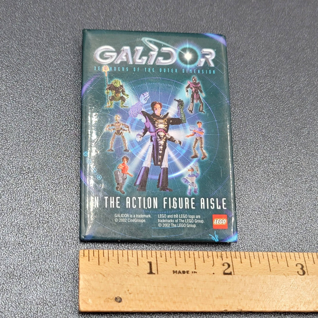 LEGO Galidor Action Figure 2001 Lapel Pin Defenders of the Outer DImension