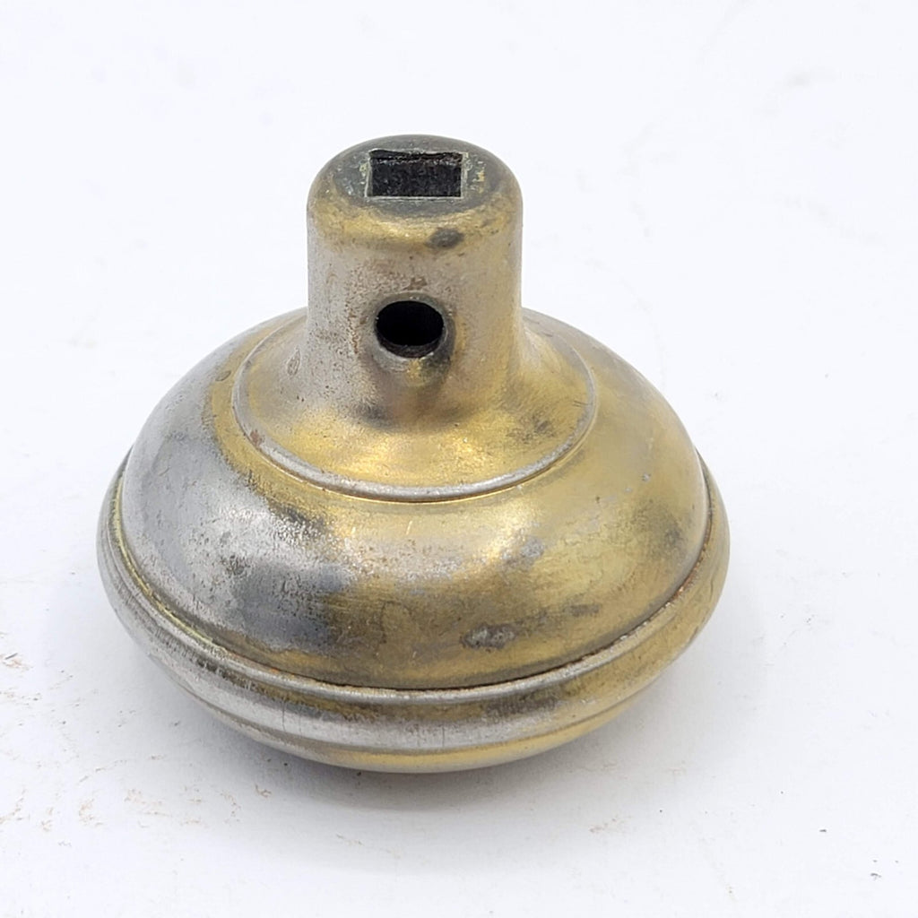 Single Vintage Steel Knob Reclaimed Salvage Hardware 2.25"