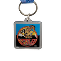 Toronto Raptors Dinosaur Logo Acrylic Keychain Souvenir NWT