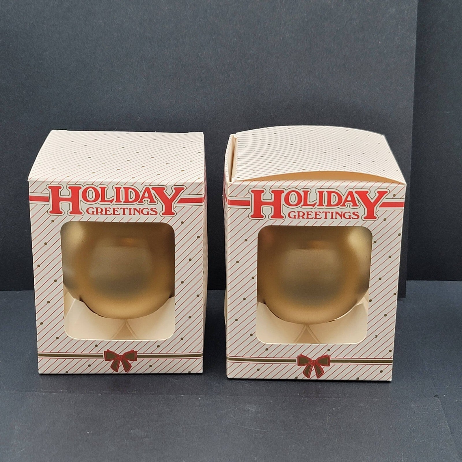 Vintage Golden Gates Casino Blackhawk CO Christmas Ornaments Lot of 2
