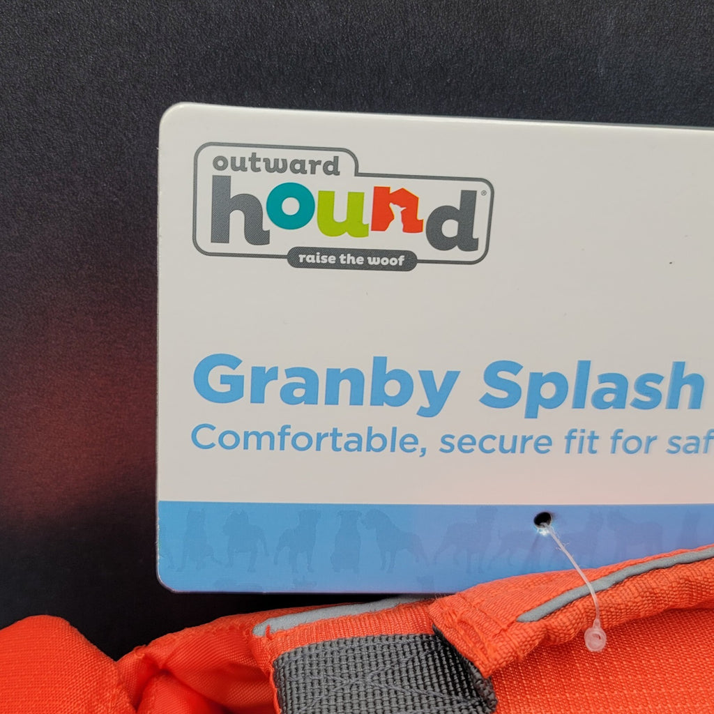 NEW Outward Hound Granby Swim Dog Life Jacket Orange XS 5-15 lbs